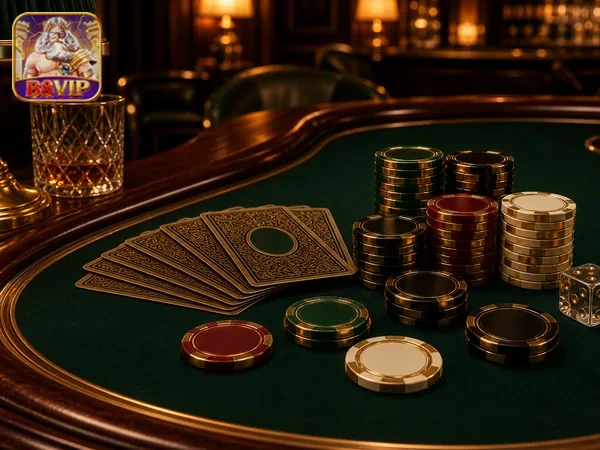 Tampilan meja permainan Teen Patti
